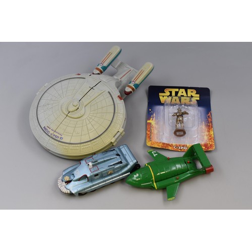 841 - Classic lots to include Star Trek Enterprise NCC-1701-D, 11