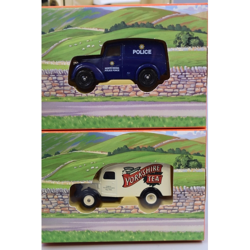 842 - Collection of Boxed Collectors Classic Vehicles to include Yorkshire Tea, Lledo, Matchbox, Corgi and... 