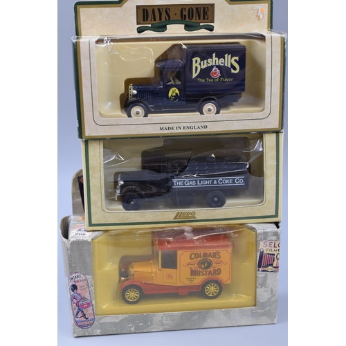 842 - Collection of Boxed Collectors Classic Vehicles to include Yorkshire Tea, Lledo, Matchbox, Corgi and... 