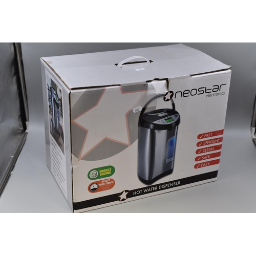 870 - A Boxed Neostar 5 Litre Hot Water Dispenser, Powers On When Tested