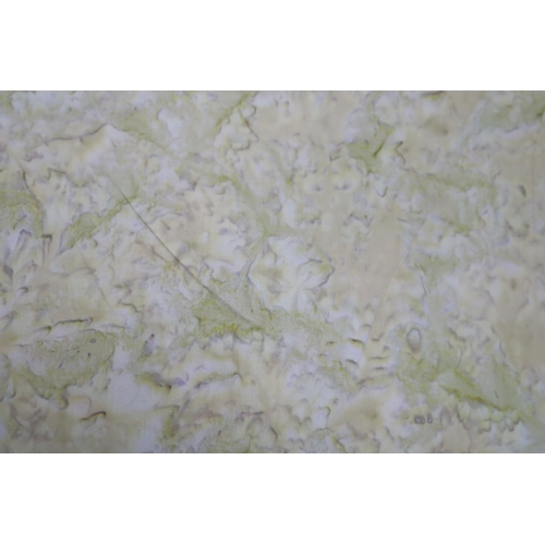 851 - Three Reems of Good Quality Material to include approx 23ft of Yellow Tonga Material approx 7ft of P... 