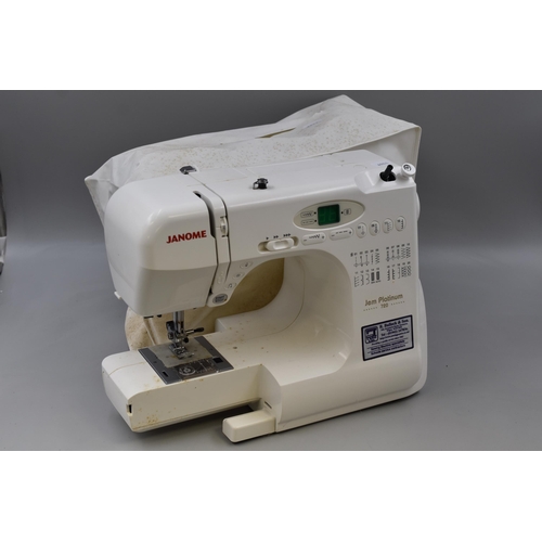 876 - Janome Digital Jem Platinum 720 Sewing Machine Powers on when tested with a test lead but no power l... 