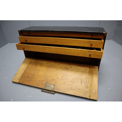 864 - Sturdy Engineering cabinet with tools with key