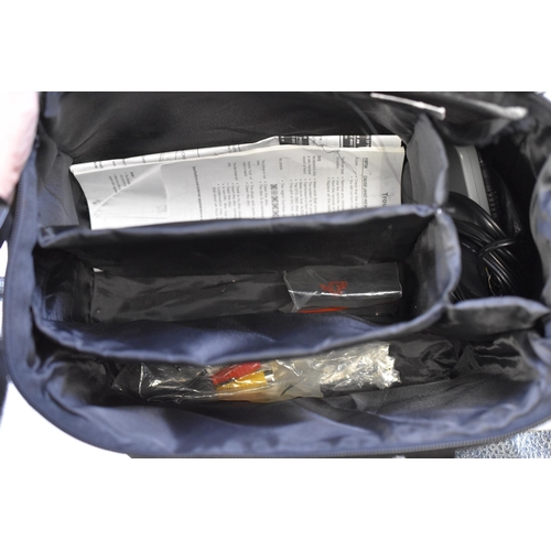 Venturer portable DVD player complete in carry case bag (untested)