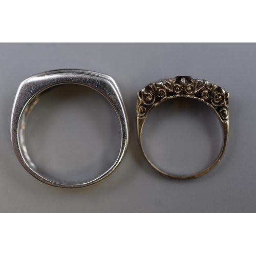 4 - Two Silver Rings