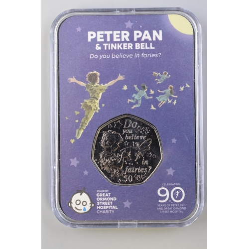 162 - The 2020 Peter Pan 50 Pence collection