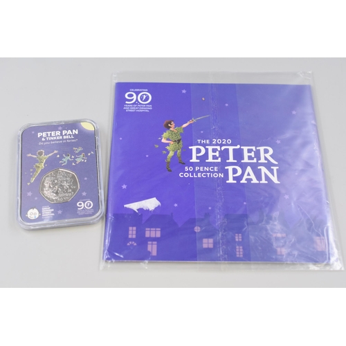 162 - The 2020 Peter Pan 50 Pence collection