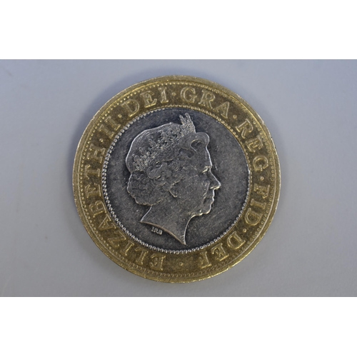 165 - Elizabeth II Commonwealth Games Scotland £2 Coin