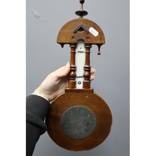 322 - Antique Wall Hanging Barometer (a/f)