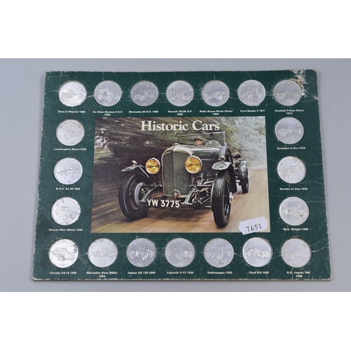 183 - Collectible Historic Cars from Shell coins