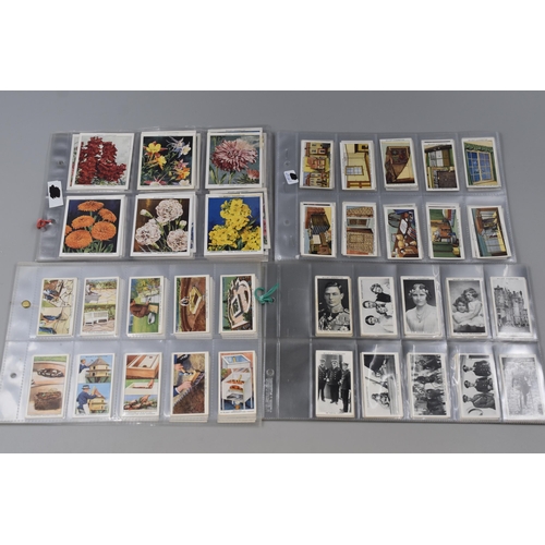 185 - Eleven full sets Wills cigarette cards in sleeves