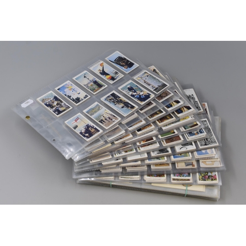 185 - Eleven full sets Wills cigarette cards in sleeves