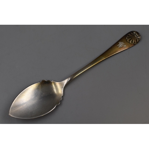 33 - Hallmarked Birmingham Silver Tea Spoon