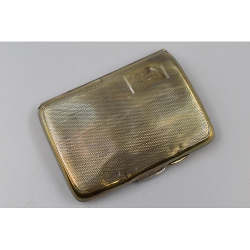 34 - Hallmarked Birmingham Silver Cigarette Case