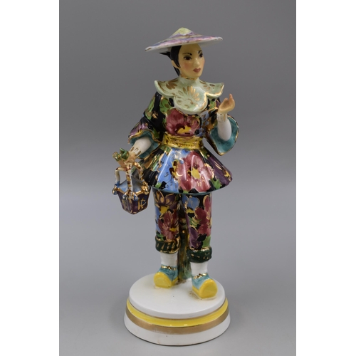 288 - Vintage Italian Liani Ceramic Oriental Figurine (9