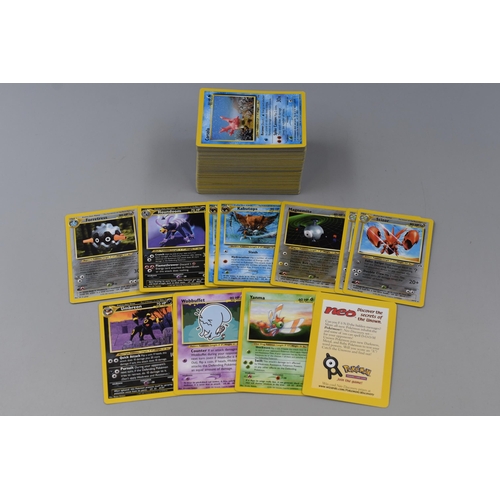 194 - Approximately 180 Retro Pokémon Cards From The Set Neo Discovery (2001) to Include Forretress... 