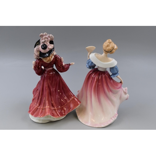 294 - Two Royal Doulton Figure of The Years, Includes Patricia and Amy. Both Approx 9