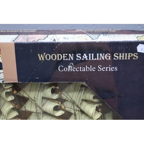 197 - Veleros De Madera Collectable Series Wooden Sailing Ship