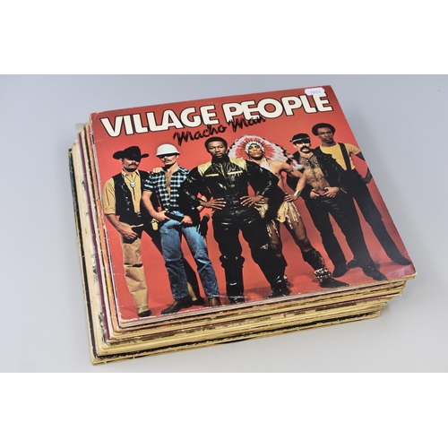 462 - Collection of Pre-Owned Lp's to include Village People, Evelyn KIng, Gloria Gaynor, Divine, Culture ... 