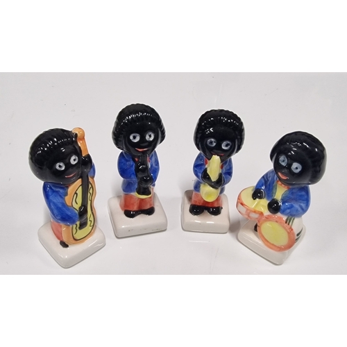 219 - Four Carlton Ware Golly Band Members