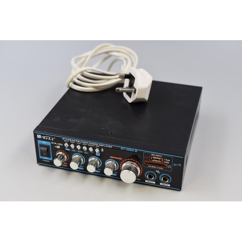 390 - Teli BT/USB/SD/FM Audio Power Amplifier Unit Model Number BT-309A-B powers on when tested complete w... 