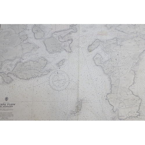 514 - A Selection of Thirteen 1970's Hydrographic Office Admiralty Naval Maps, Depicting The UK Coastline