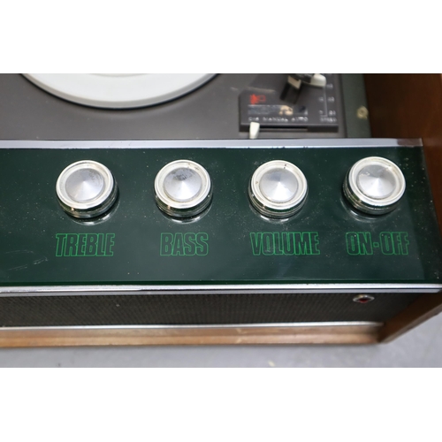 414 - Vintage Prince Dansette Garrand Record Player in lovely condition Powers on when tested and Arm Tabl... 