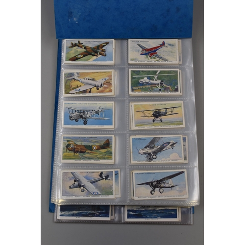 421 - Album with 6 full sets of players cigarette cards