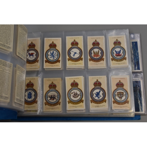 421 - Album with 6 full sets of players cigarette cards