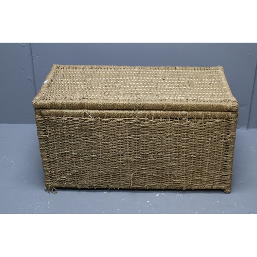 572 - Wicker Storage Chest Approx 33