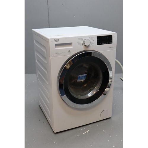 584 - Beko washing machine model number WB963446W, 1600 RPM, pro smart inverter, 1.9kg