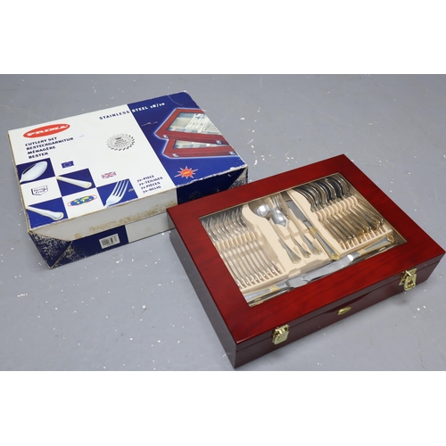 435 - A Seventy-Two Piece Prima Windsor Canteen of Cutlery, In Presentation Box