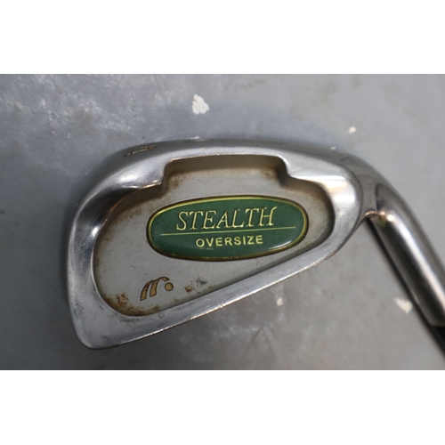 591 - A Selection of Five Mitsushiba Stealth Oversize Irons