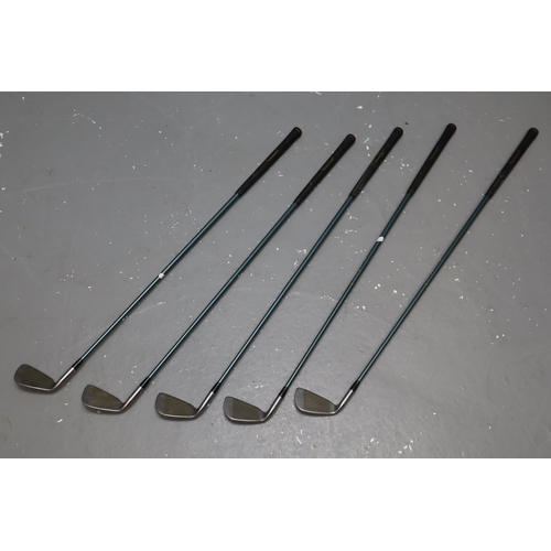 591 - A Selection of Five Mitsushiba Stealth Oversize Irons