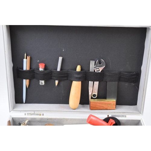 630 - Professional Craftsman Tool Kit to include Daimond Files, Tweezer Kit, Mini Drills, Boxes of Scalpel... 