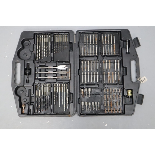 641 - NuPower drill bit set (around 138 pieces not a complete set)