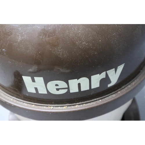 602 - Henry Hoover with Hose but No Attachment (powers on)