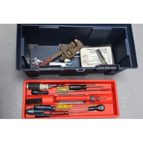 609 - ZAG Tool Box containing a selection of Tools and Fixings