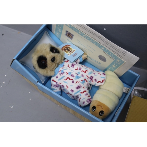 704 - Collection of Four ' Compare The Meercat' Alexander, Vassily, Maiya and Baby Oleg Complete With Adop... 