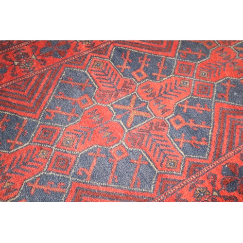 616 - A Genuine Perisan Wool Rug, Approx 2.5 ft x 6ft With Certificate of Authenticity