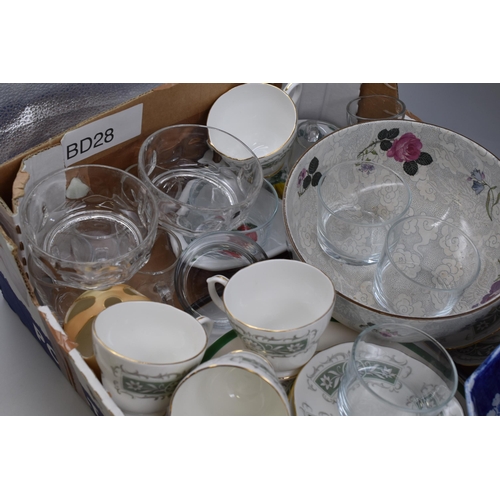 750 - Large Selection of Quality Ceramics and Glassware including Duchess, Royal Winton, Spode, and Lots M... 