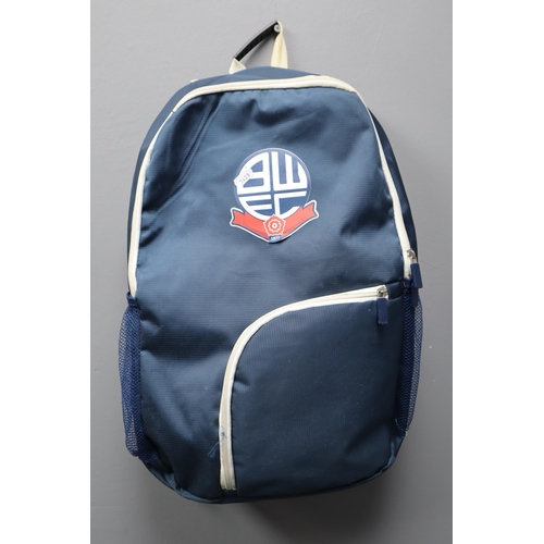 751 - Three Travel Bags (Marvel, Bolton Wanderers, & Pull Along)