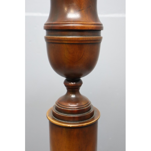 536 - A Large Theodore Alexander Church Urn Vase On Octagonal Base, Approx 53.5