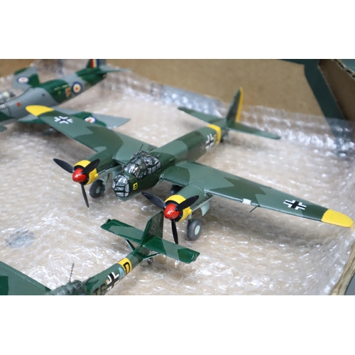 720 - 25 plastic military model planes to include Fiat G91, Royal Navy XE 395 and loads more (all differen... 