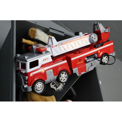 763 - Large Mixed Lot Including Paw Petrol Firetruck, Baby Rocking Horse and More, box not included and NO... 