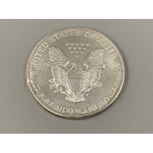 59 - Silver 999 2001 USA Liberty Dollar (1oz)