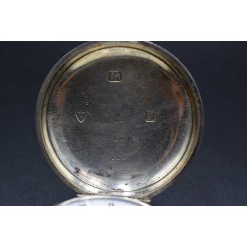 5 - A Hallmarked Lancashire Watch Co (Thomas Peter Hewitt) Chester Silver Cased Pocket Watch, Circa 1907... 