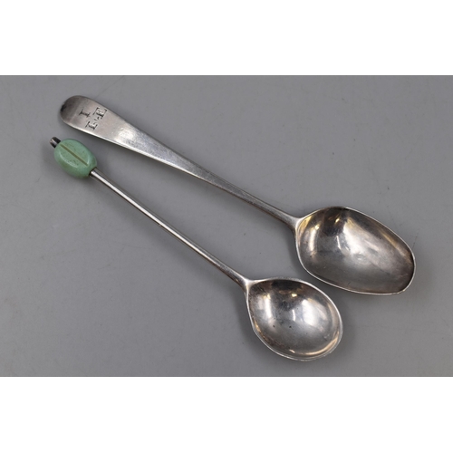 35 - Two Vintage Hallmarked Silver Spoons