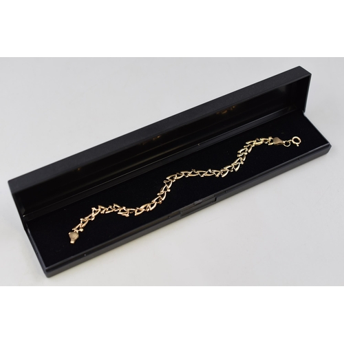 47 - Gold 375 (9ct) Bracelet Complete with Presentation Box