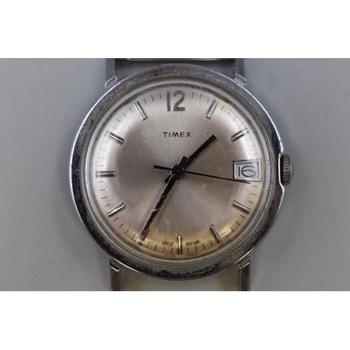 80 - Vintage Automatic Timex Date Watch Head